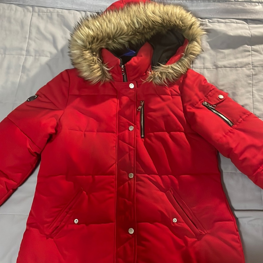 Men’s red nautica red coat size large